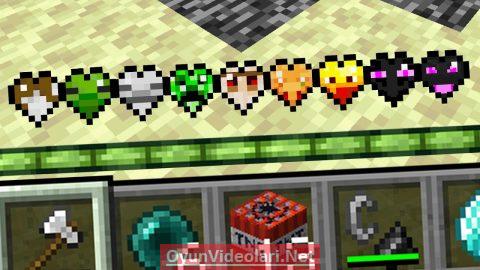 Minecraft But there are Custom Mob Hearts