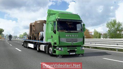 ETS2 1.42 open beta - Euro Truck Simulator 2 - Renault Premium - Geneva (CH) to Torino (I)