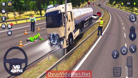 Renault Truck Road Accident - Truck Simulator Ultimate Multiplayer Gameplay